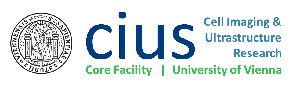 Logo of Core Facility Cell Imaging and Ultrastructure Research (CIUS)