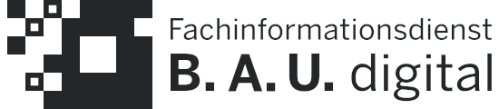 Logo of Fachinformationsdienst BAUdigital