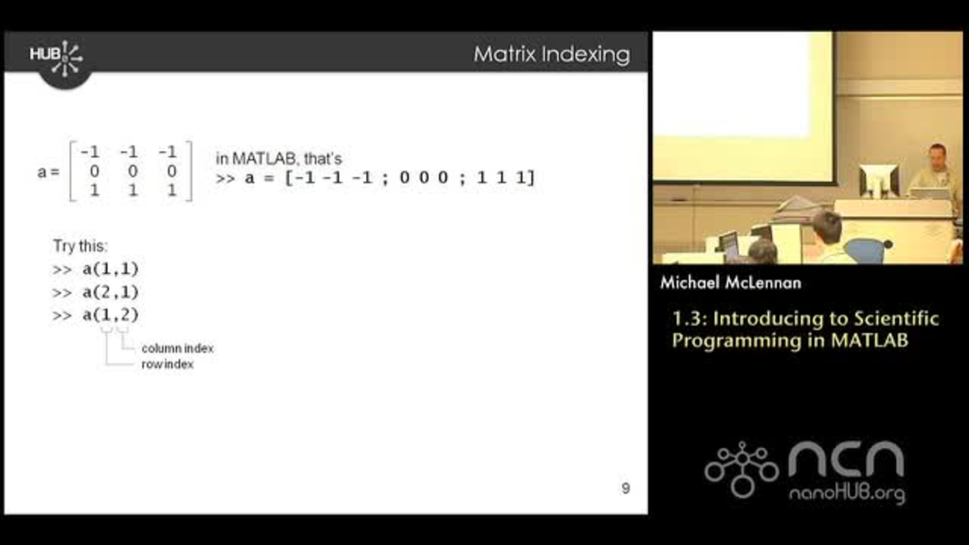 19.19 Introduction to Scientific Programming in MATLAB - TIB AV-Portal