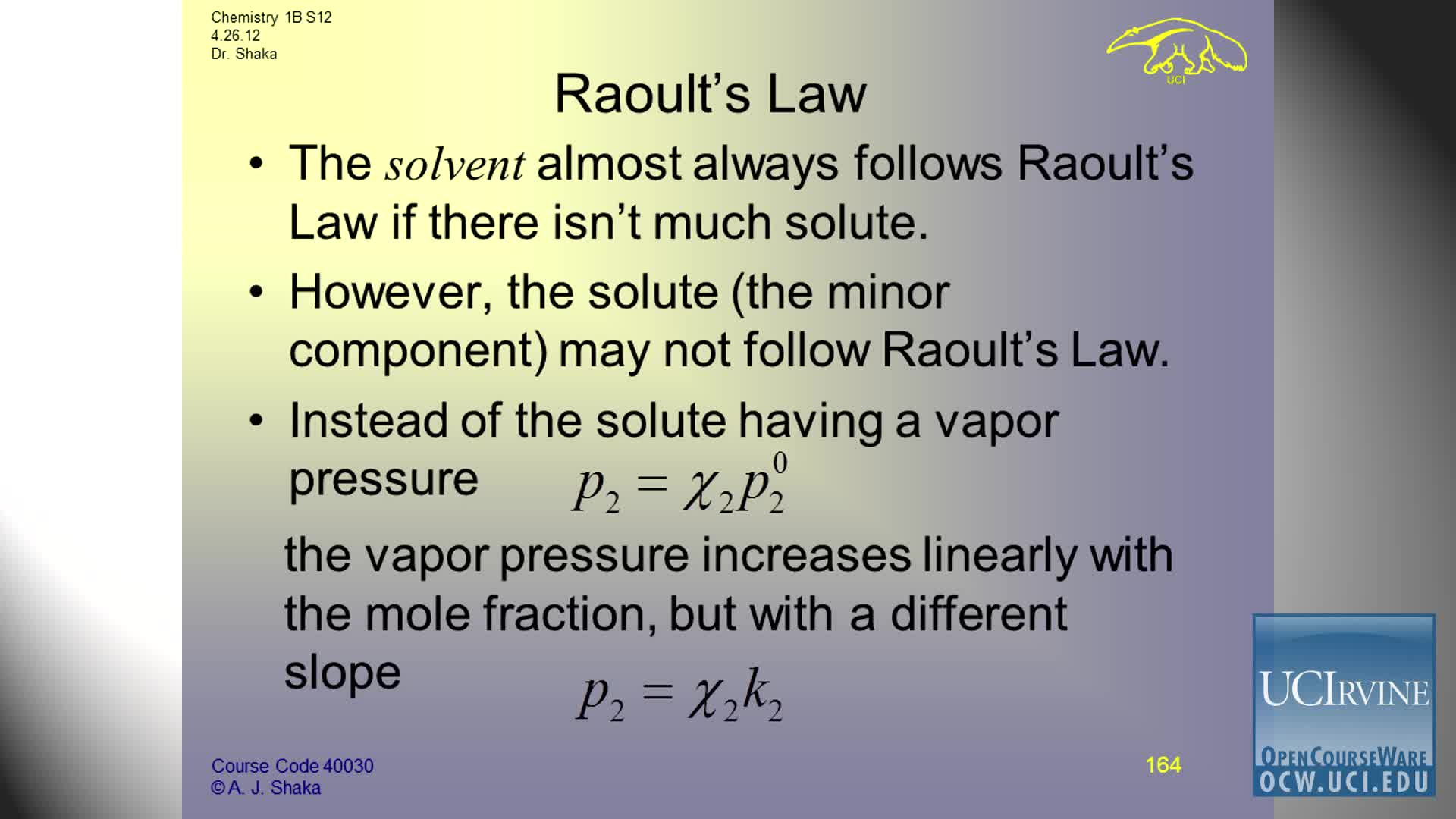 The vapour pressure of a solution having 2.0 g of solute X (gram