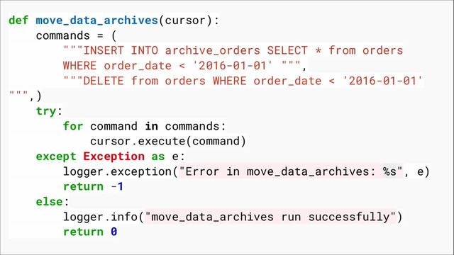 Writing clean code in Python