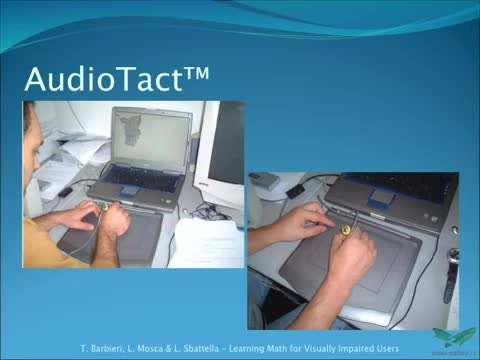 AudioTact: autonomous exploration of mathematical functions for blind  students - TIB AV-Portal