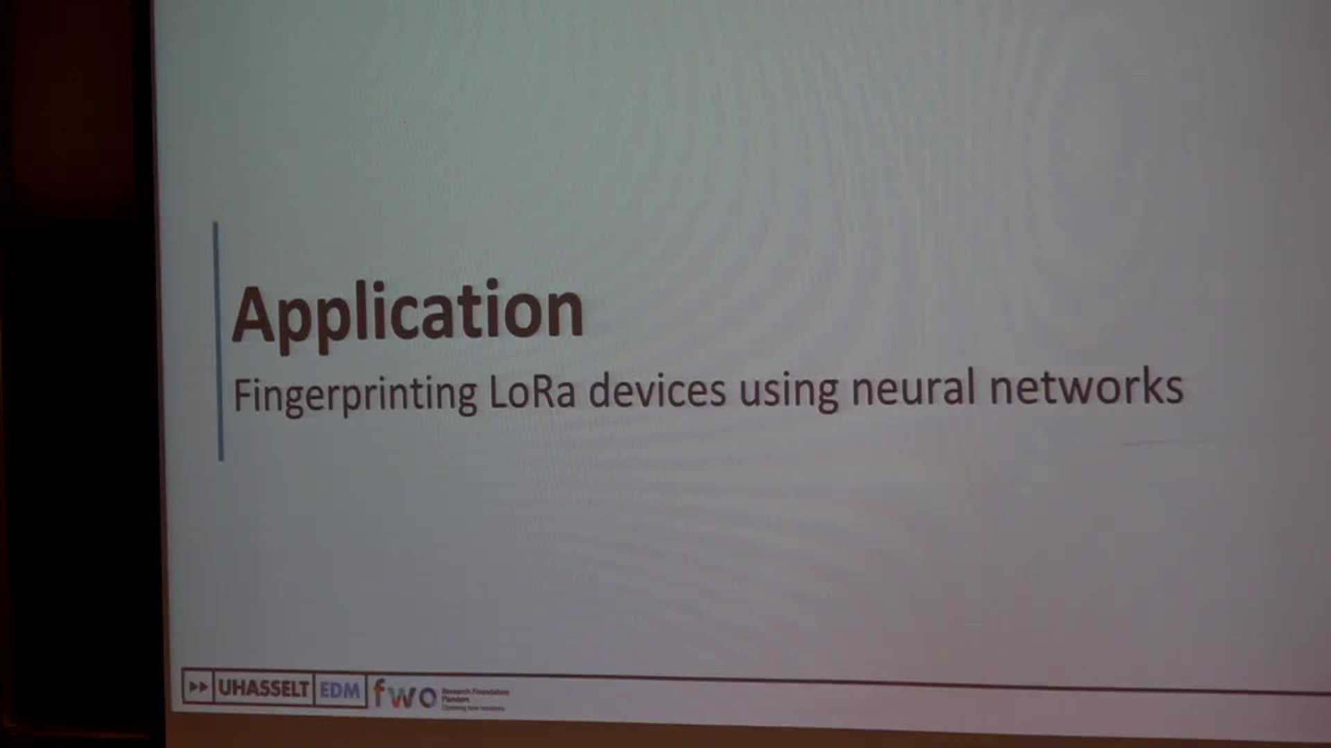 LoRa Reverse Engineering and AES EM Side-Channel Attacks using SDR - TIB  AV-Portal