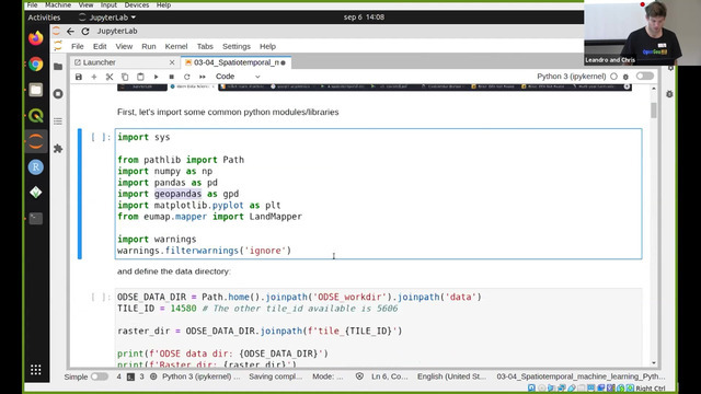 Spatiotemporal machine learning in Python (Part 1) - TIB AV-Portal