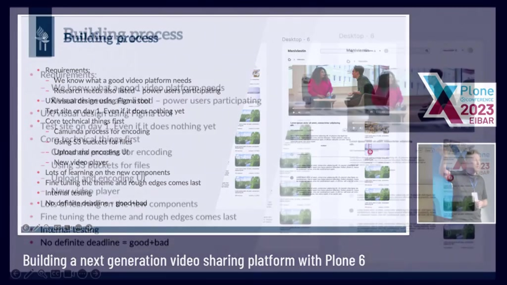 Building a next generation video sharing platform with Plone 6 - TIB  AV-Portal